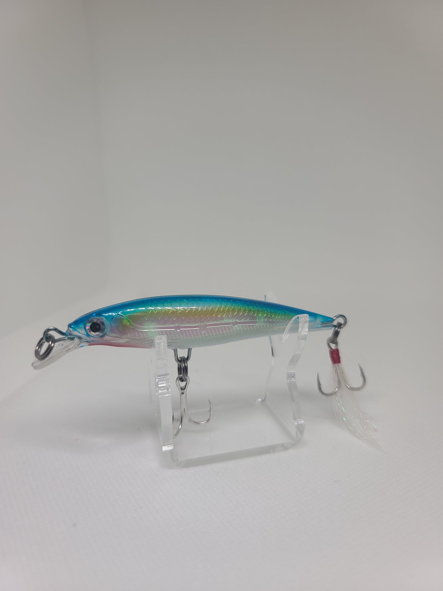 FGL Bed Reaper. Blue Glass Minnow
