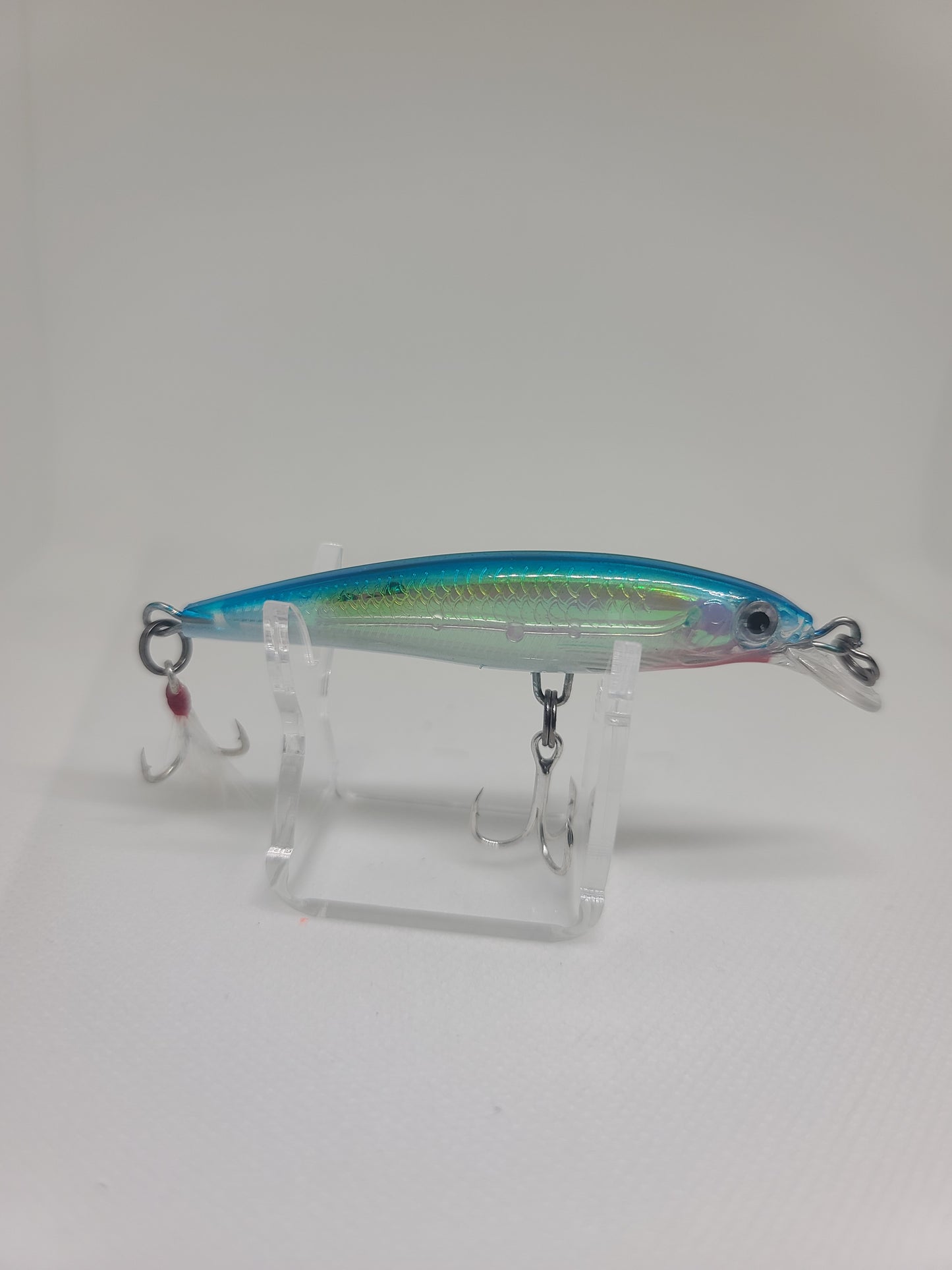 FGL Bed Reaper. Blue Glass Minnow
