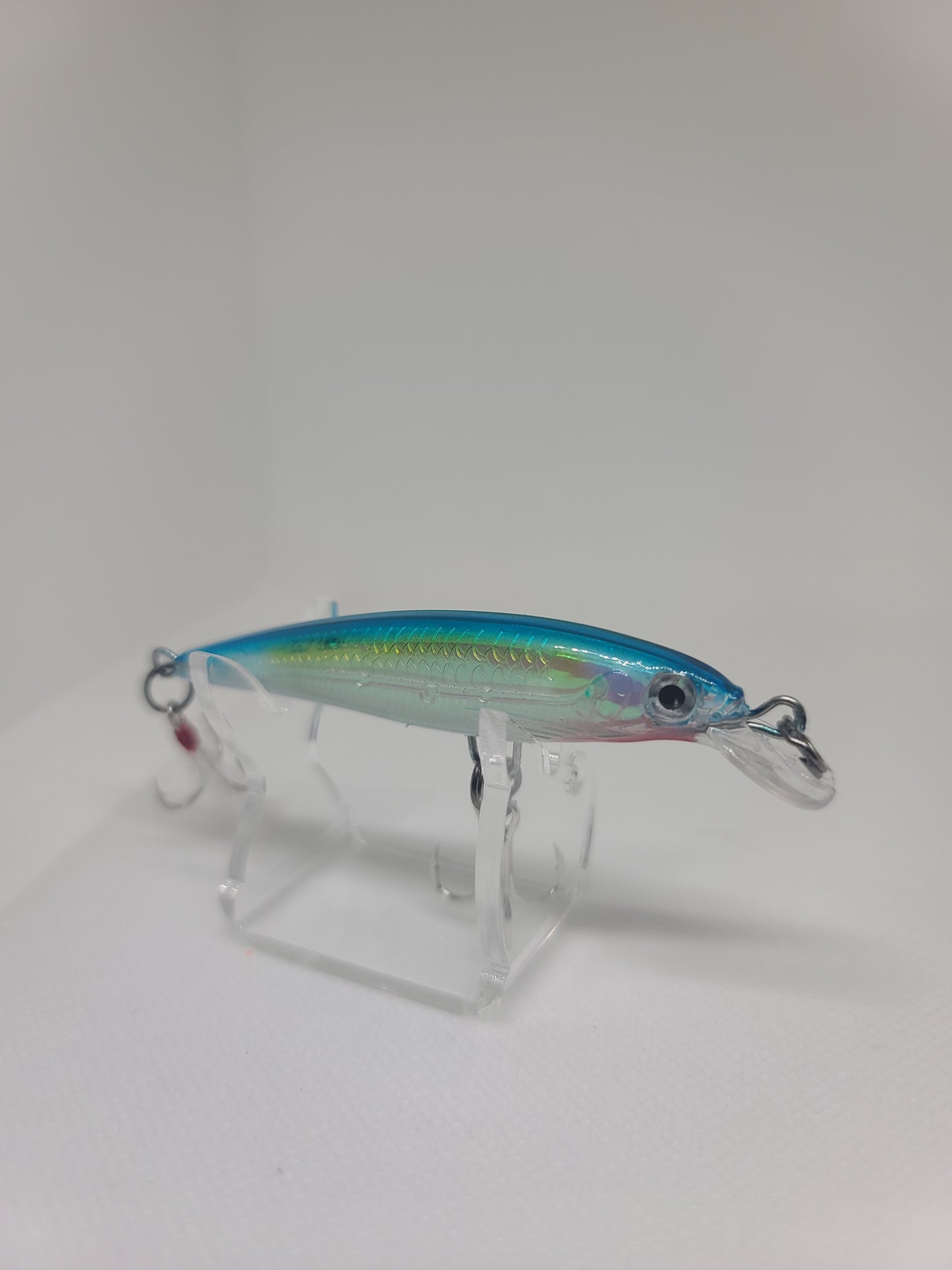 FGL Bed Reaper. Blue Glass Minnow