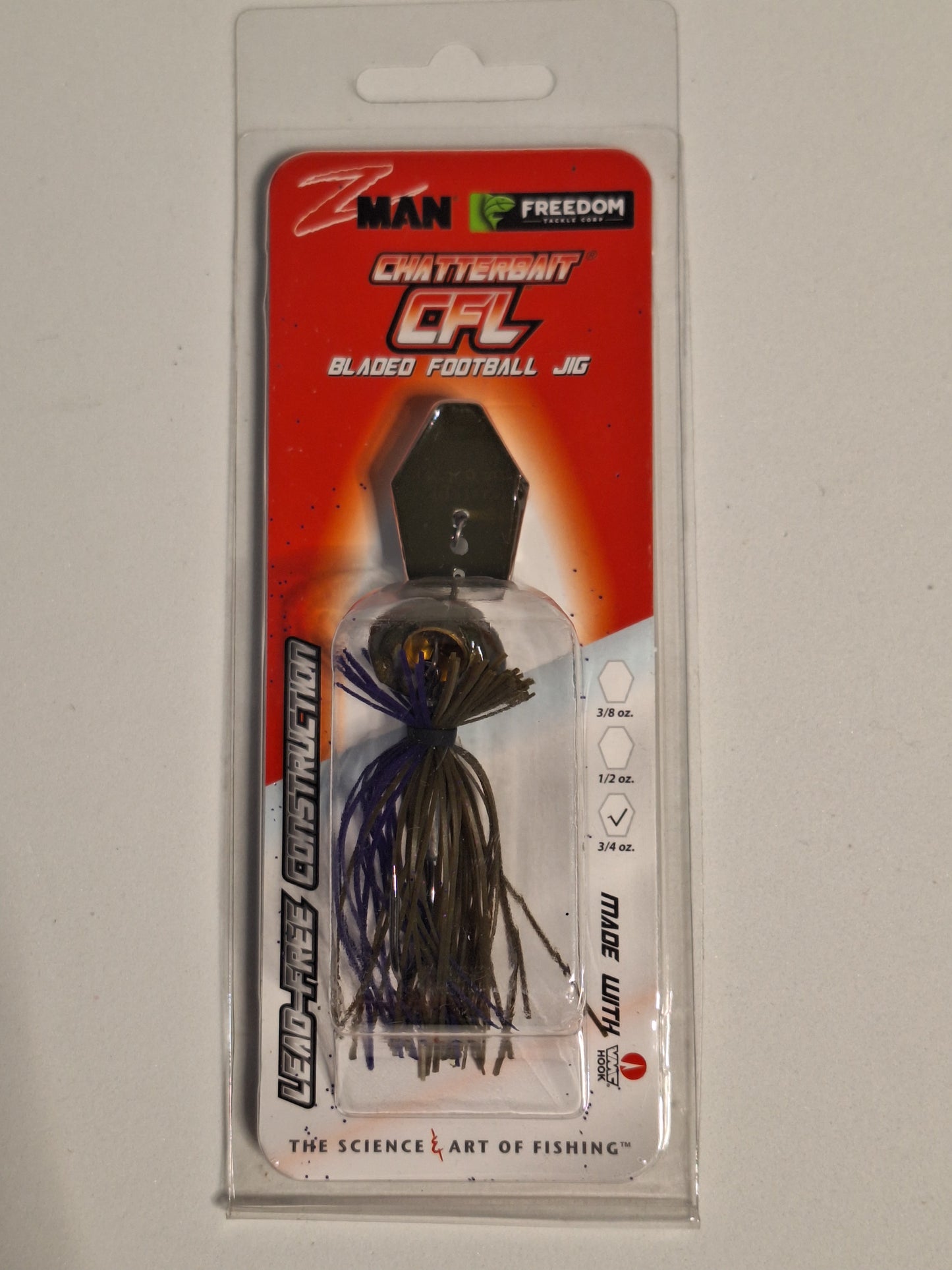 Zman Chatterbait CFL Bladed Football Jig