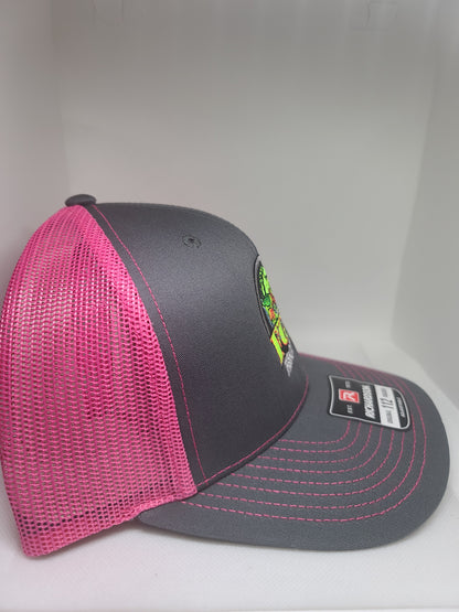 FGL Hat Pink Charcoal