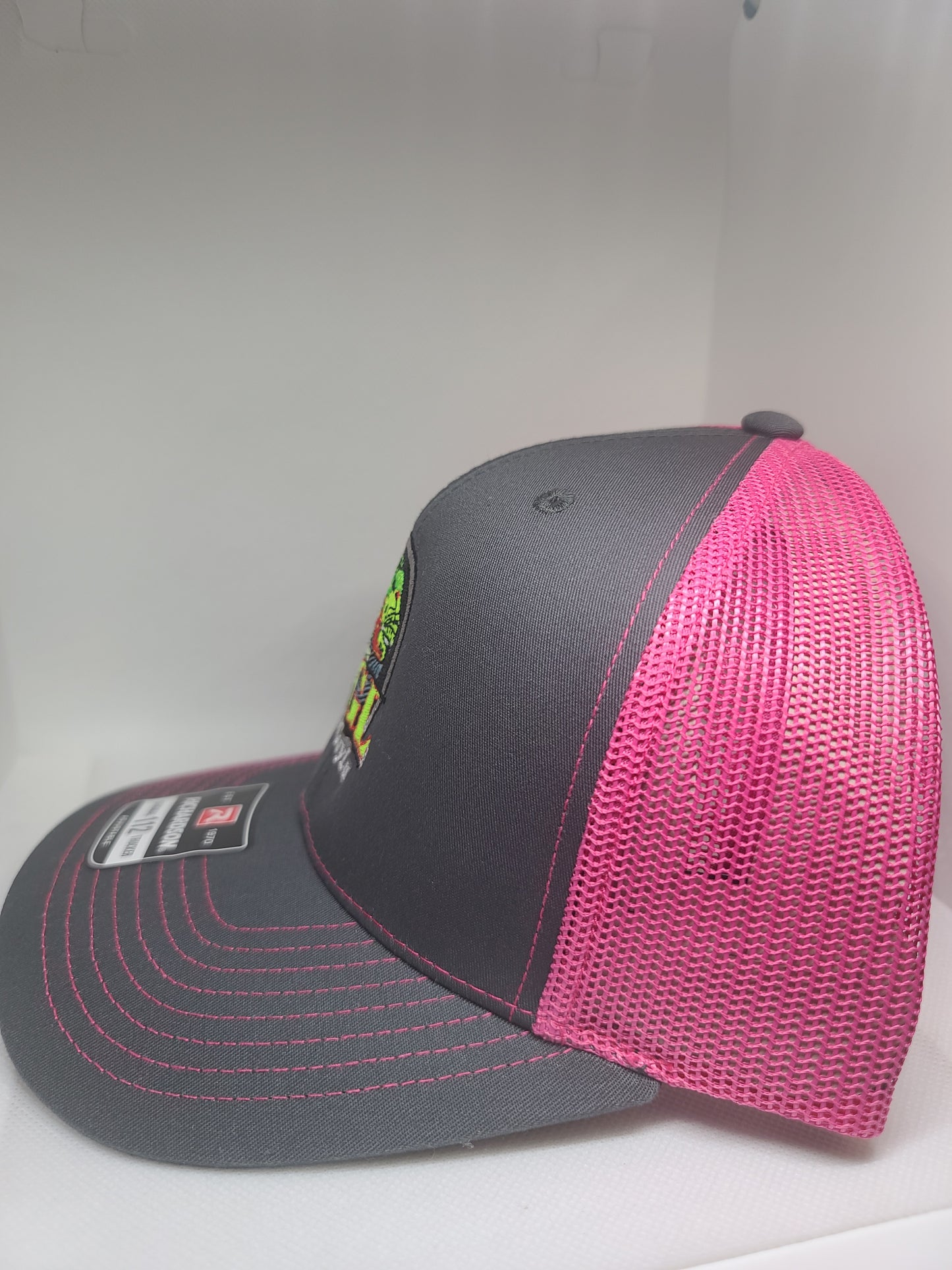 FGL Hat Pink Charcoal